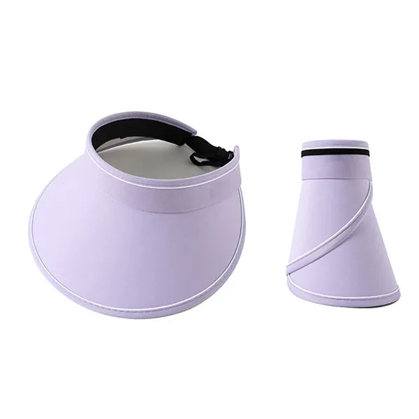 Foldable Wide Brim Womens Sun Visor Hats