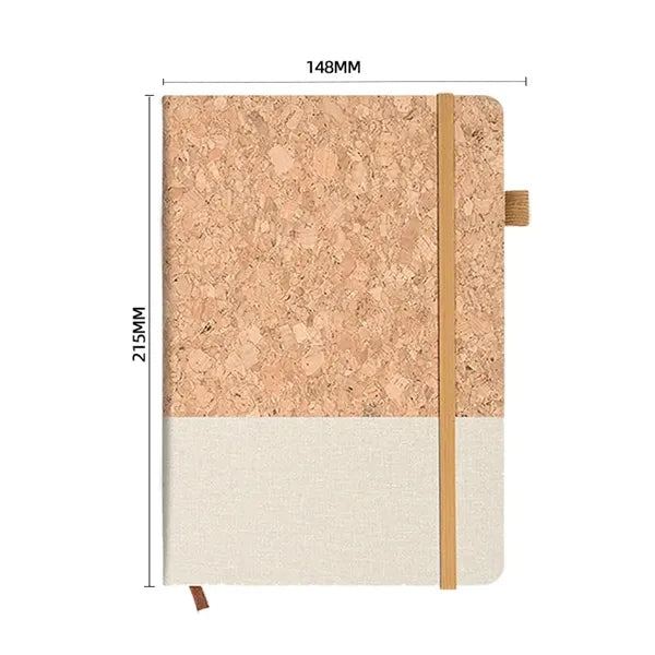 Eco-Friendly Cork Cover A5 Notebook