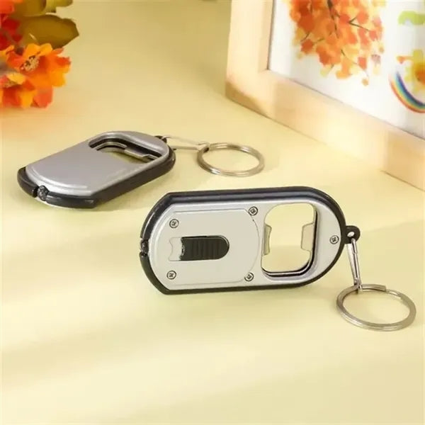 GlowCap LED Keychain Bottle Opener