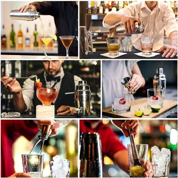 23-Piece Cocktail Shaker Set