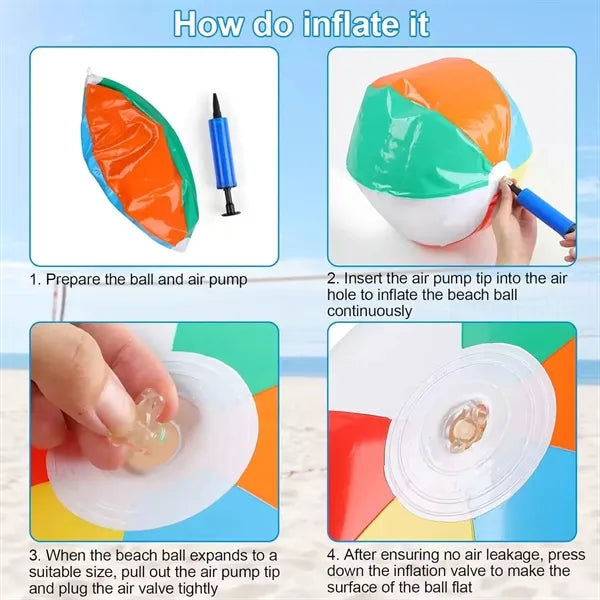PVC 40cm Inflatable Beach Ball