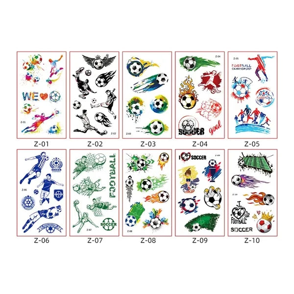 Football Tattoo Stickers