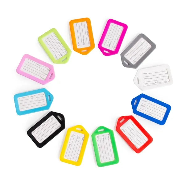 Plastic Luggage Tag Holders