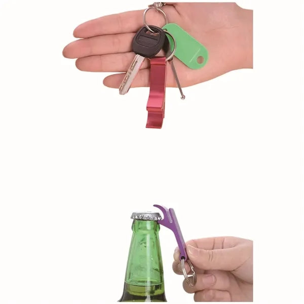 Aluminum Alloy Keyring Beer Bottle Opener