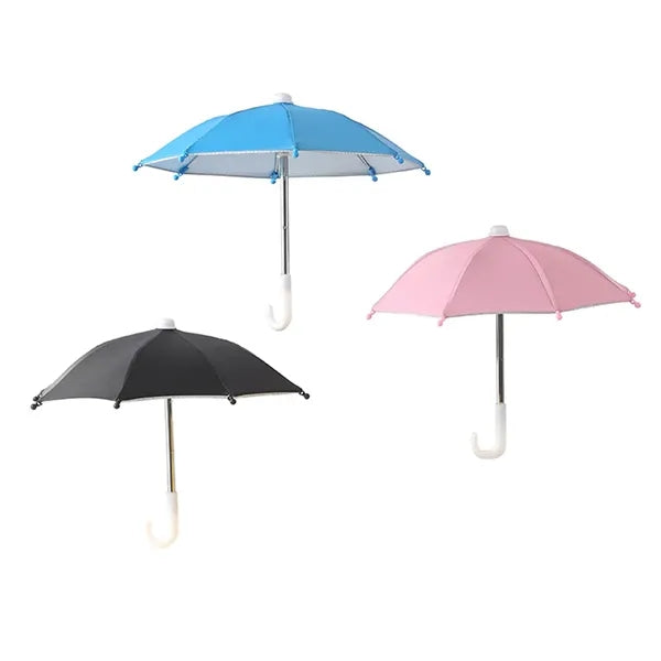 Phone Umbrella for Sun with Suction Cup Stand