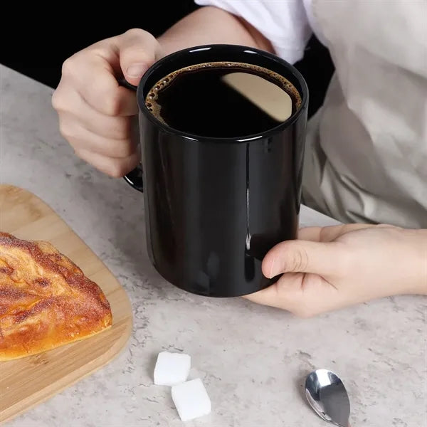 Classic 11oz Porcelain Coffee Cup for Everyday Use