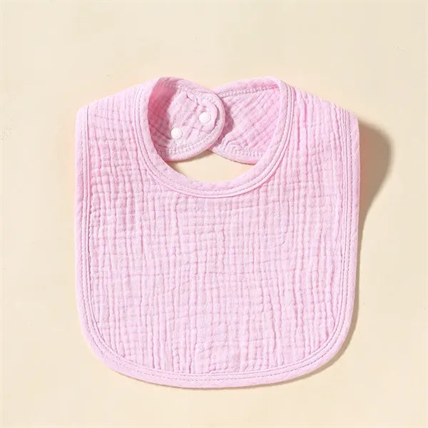 Cotton Muslin Baby Bibs for Unisex Boys Girls