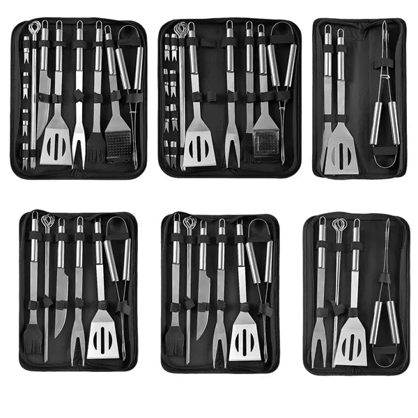Stainless Steel Outdoor BBQ Camping Tool Set