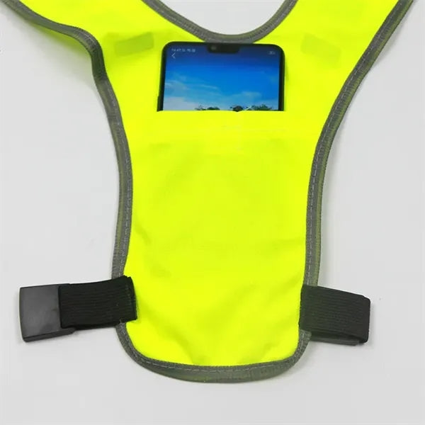 Reflective Running Vest Gear with Bands