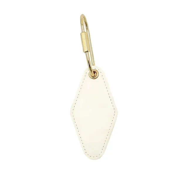 Portable Diamond PU Leather Decorative Keychain