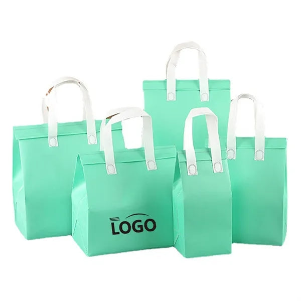 Thermal Non-Woven Grocery Tote Bag 10 " x 9.4 " x 5.9 "