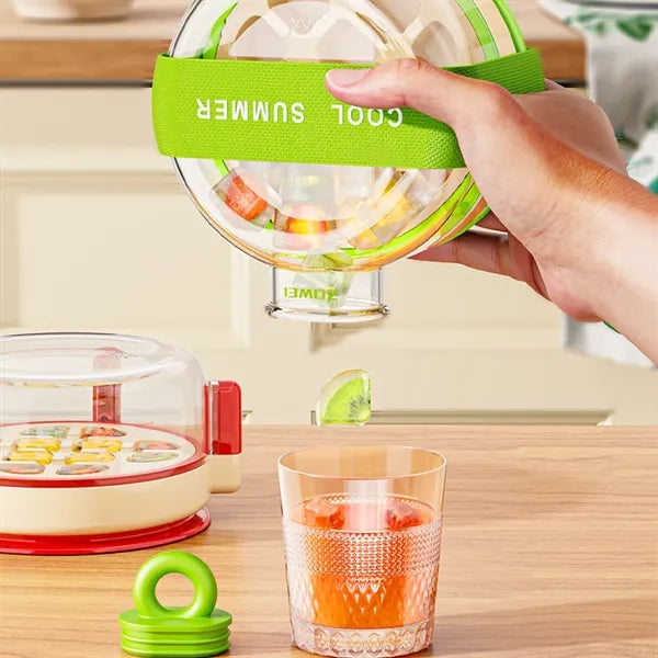 Ice Tray Straw Cup