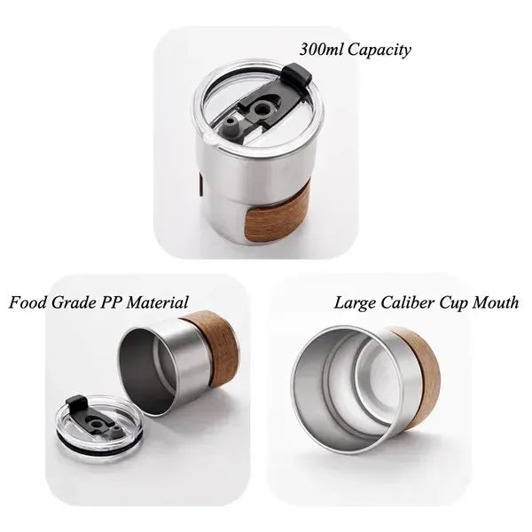Stainless Steel Casual Coffee Cup