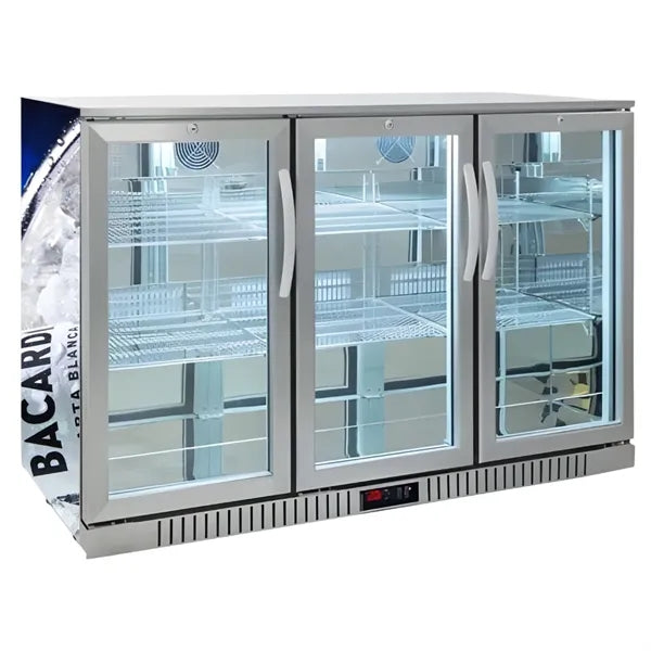 320L Stainless Steel Bar Fridge