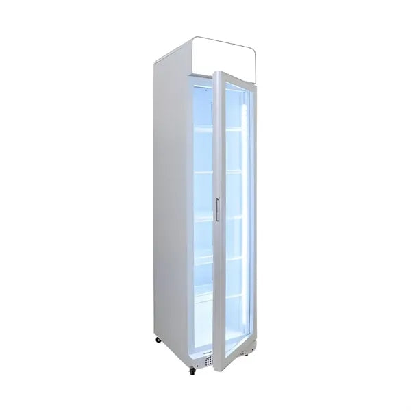 280L Retro Freestanding Fridge with Lightbox