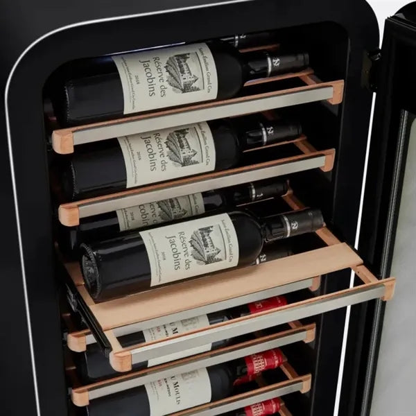 68L 22-Bottle Frameless Glass Wine Refrigerator