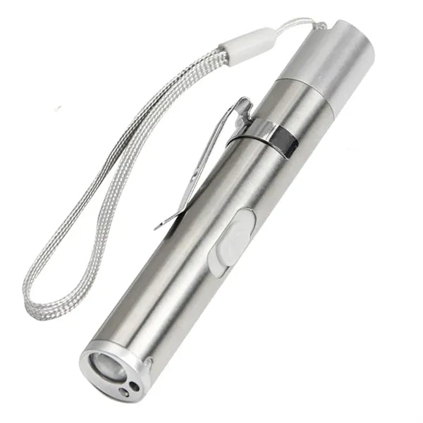 Military Grade Mini LED Flashlight-Portable, Bright