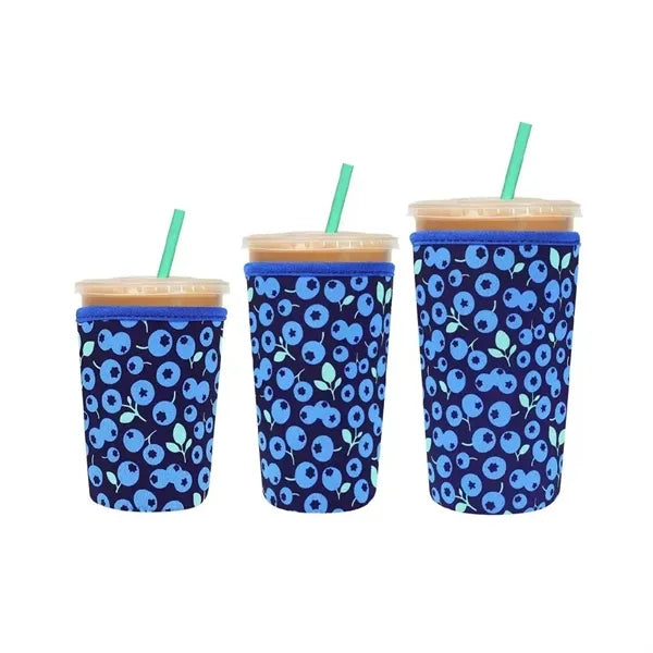 Iced Coffee & Cold Soda Insulated Neoprene Cup Sleeve