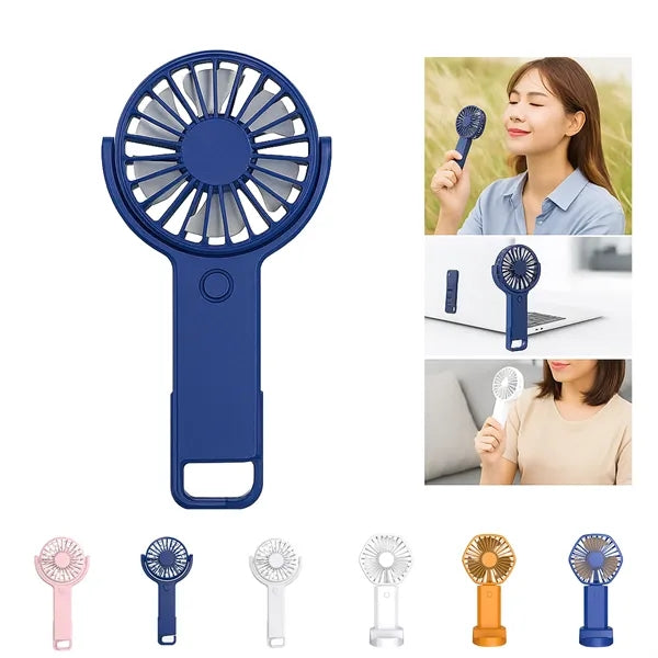 2-Pack Mini USB Fans with Adjustable Speeds