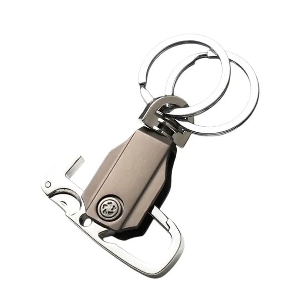 4-In-1 Metal Spinner Keychain Tool