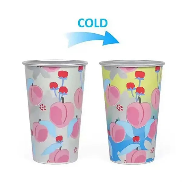 15 oz Aluminum Color-Changing Drink Cup