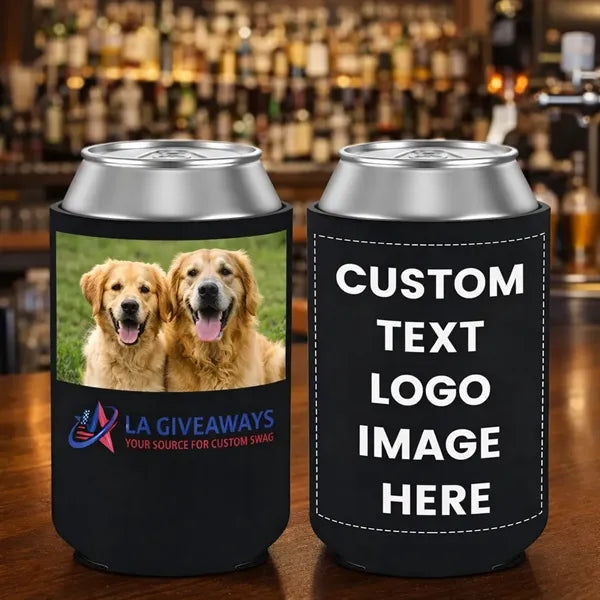 Foldable Customised Neoprene Beer Can Cooler