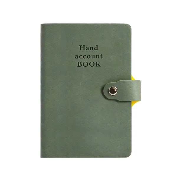 A6 Pocket Journal Notebook with Button