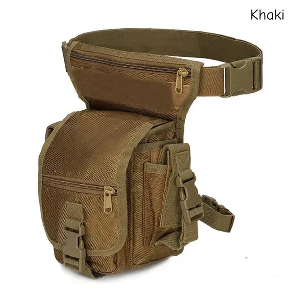 Tactical Drop Leg Bag Multi Compartment Outdoor Waist Pack