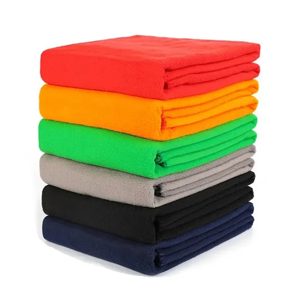 Lightweight Assorted Color Polar Fleece Ultra Soft Blankets