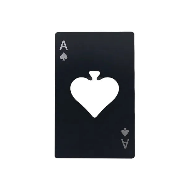 Poker Card Bottle Opener