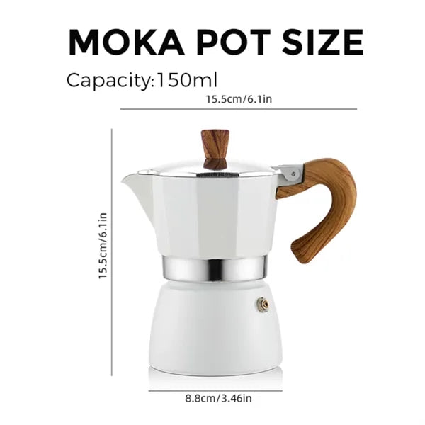 3 Cups Alumium Moka Pot