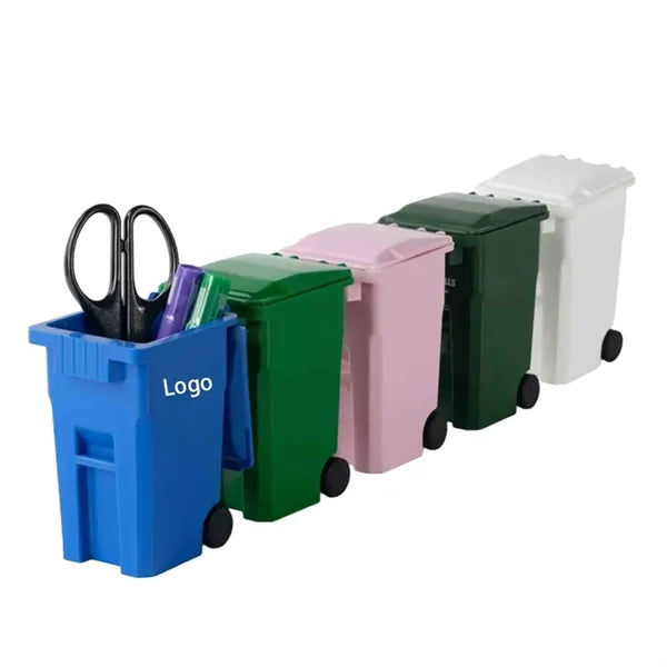 Garbage Trash Bin Pen Holder