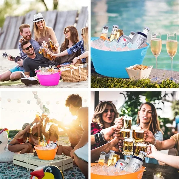 Ice Plastic Buckets for Parties