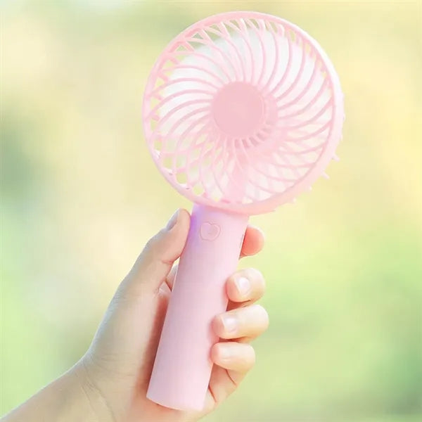 Mini Handheld Fan with Base