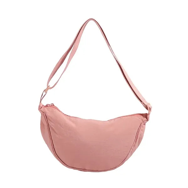 Adjustable Strap Sling Crescent Bag