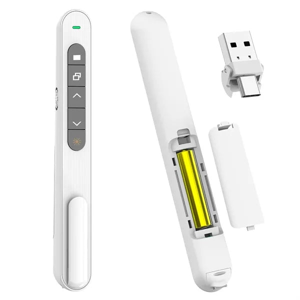 Wireless Presenter PPT Clicker W/Laser Pointer