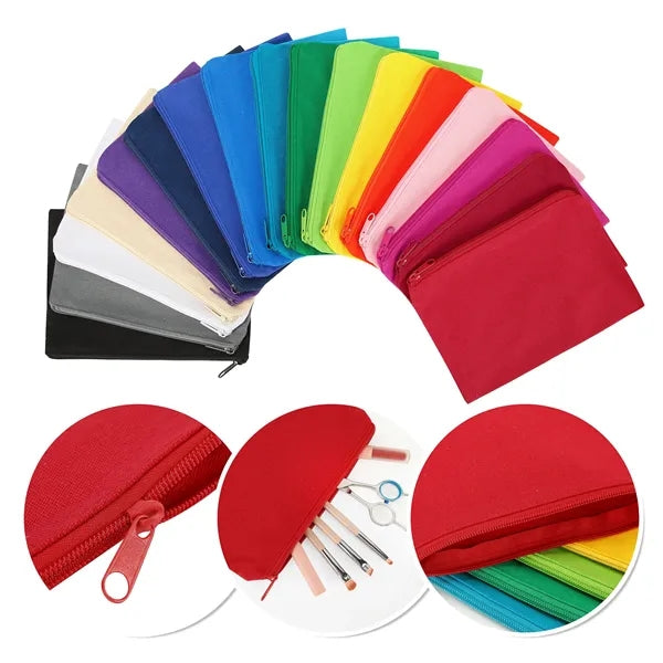 Large Cotton Canvas Multi-Purpose Storage Pouch