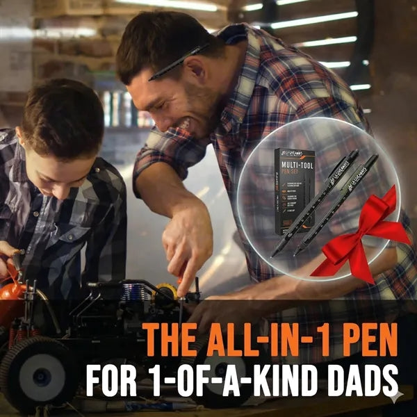 Multitool Pen Set - 2-Pack Everyday Carry Tactical Tool