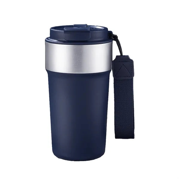 17oz Insulated Stainless Steel Coffee Mug with Rope Handle