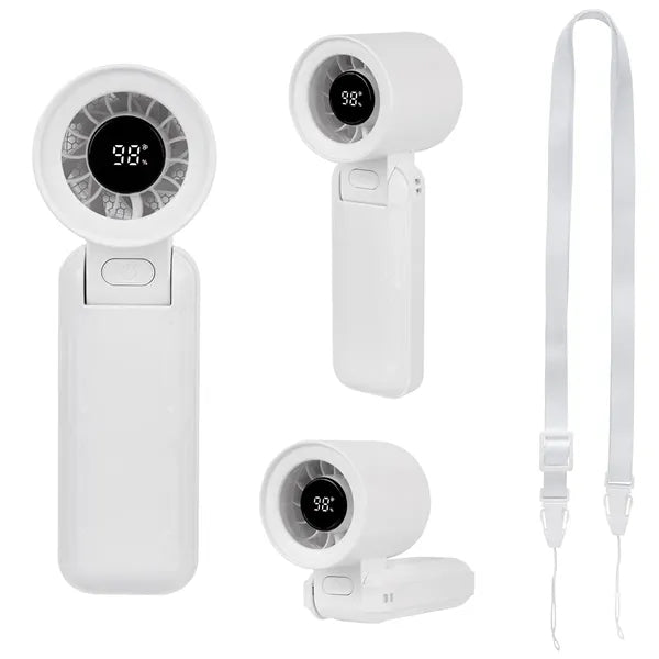 RABS Folding Fan With Digital Display