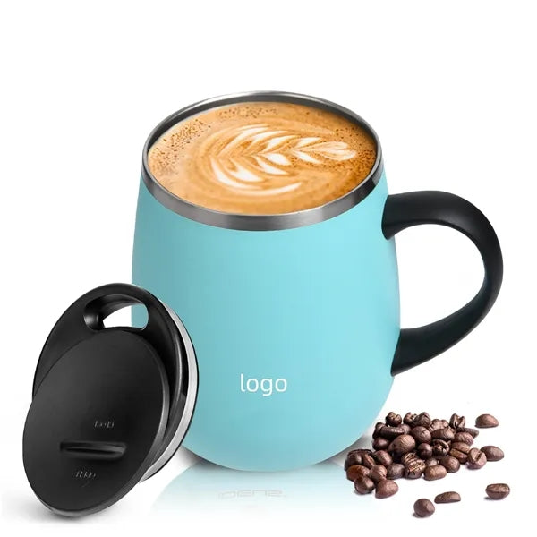 Coffee Mug with Handle and Lid