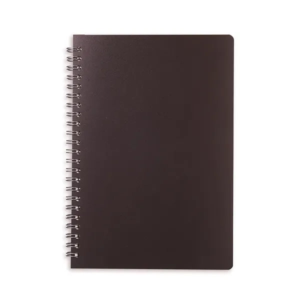 Plastic Hardcover Spiral Notebook 80 Sheets