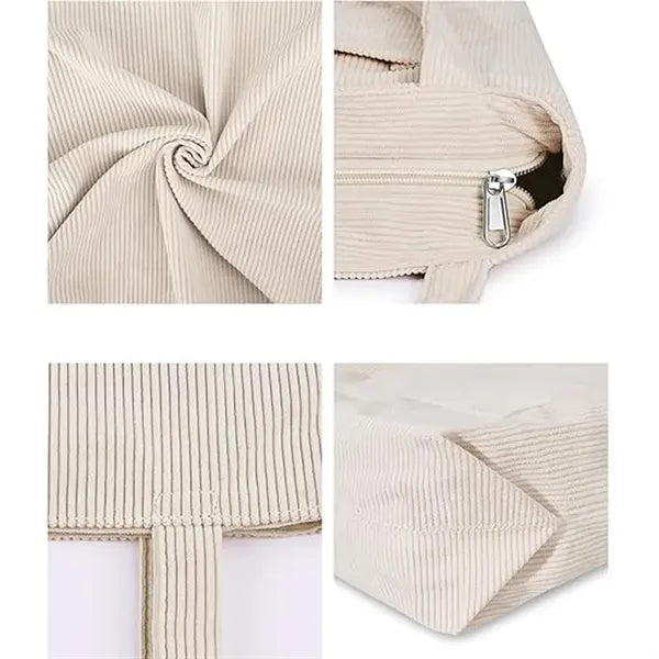 Corduroy Tote Bag