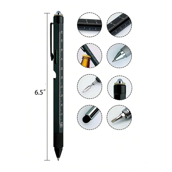 9-in-1 Multifunctional Ballpoint Pen