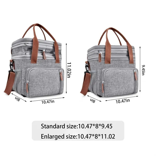 Double Deck Leak Proof Insulated Bag