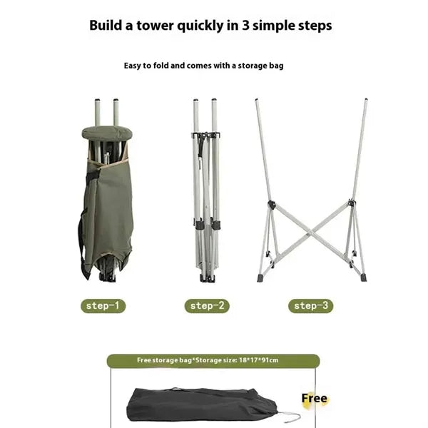 Outdoor Adjustable Folding Chair