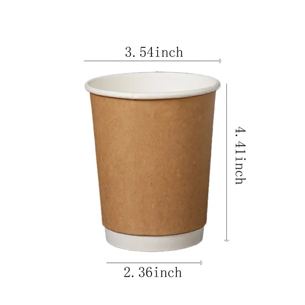 Disposable Double-Walled Paper Cups