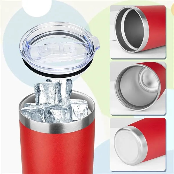 20oz Stainless Steel Double Wall Travel Tumbler