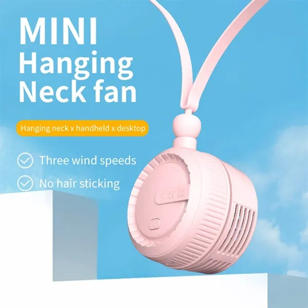 Neck Fan USB Rechargeable Hands-Free Portable Cooler