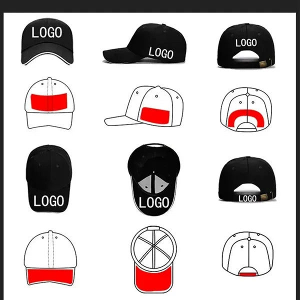 5-Panel Mesh Trucker Hat - Custom Logo Branding